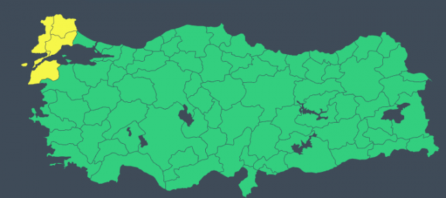 Meteoroloji saat verdi: 4 ilde kuvvetli yağış bekleniyor